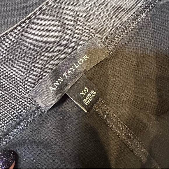 Ann Taylor Forever 21 Leggings Bundle Womens Black Stretch Small, Extra Small - Picture 10 of 10